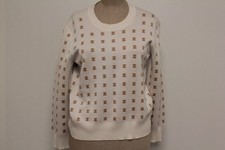 HERMES Pull à motifs soie T40