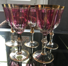 Série de 5 Verres MOSER