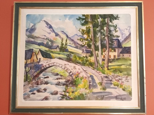 Tableau jean hourregue - de,
