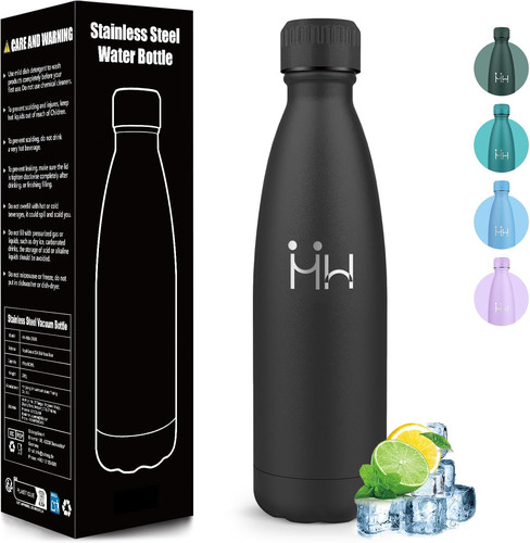 Gourde isotherme 500ml acier - 500ml,,