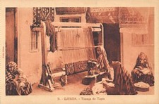 Tunisie djerba tissage de - tissage,