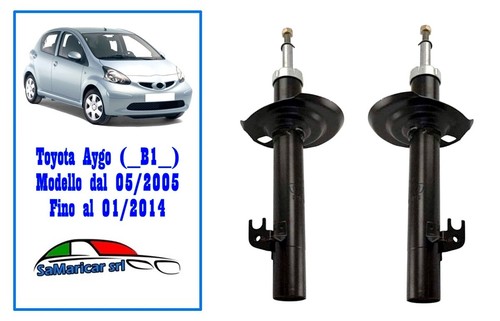 Set amortisseurs axial avant - set,