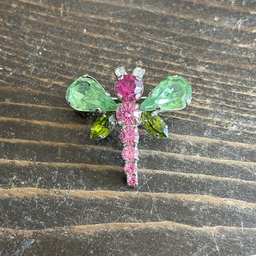 Broche libellule strass agatha - libellule,
