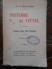 Histoire de Vittel - Dr P