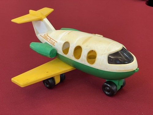 Jouet ancien avion fisher - jouet,