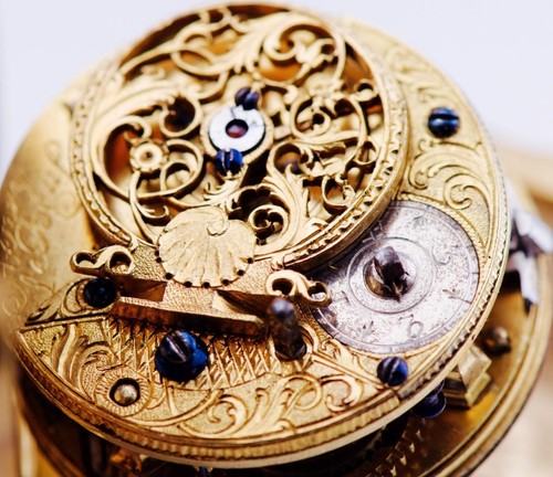 Antique français poche montre - français,