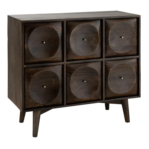 Commode tiroirs bois - 6,