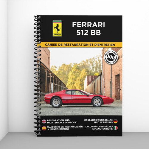 Ferrari 512 cahier de - :,