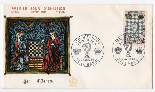 Enveloppe 1er jour - jour, jeu
