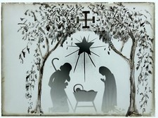 Crèche de Noël PHOTO