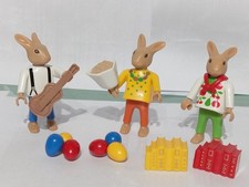 PLAYMOBIL LOT FIGURINES LAPINS