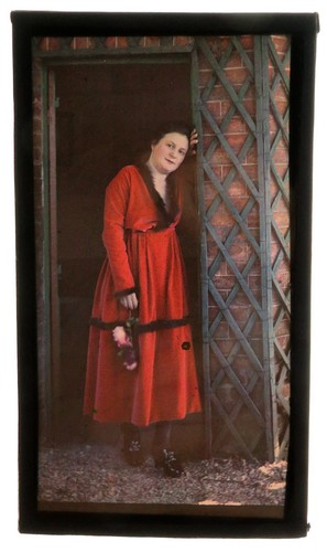 Bel autochrome femme robe - autochrome,