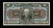 Billet mexique revolution - billet, mexique,