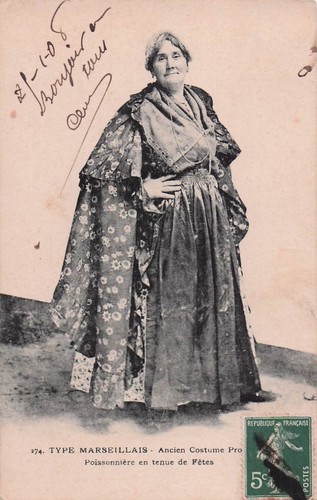 Marseille ancien costume - 13,