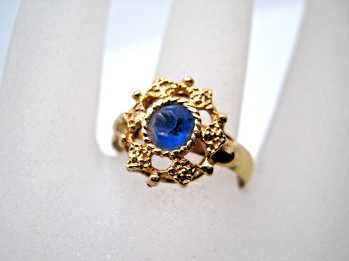 Bague cocktail vintage - cocktail, or