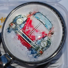 *** Porte-clés aimanté, Porte-lunettes magnétique sur vêtement *** Coccinelle #3