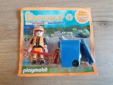 Rare Éboueur Playmobil homme
