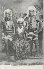 OCEANIE  NOUVELLE-CALEDONIE :    CANAQUES TRIBU DE PAM. RACHE EDITEUR NOUMEA