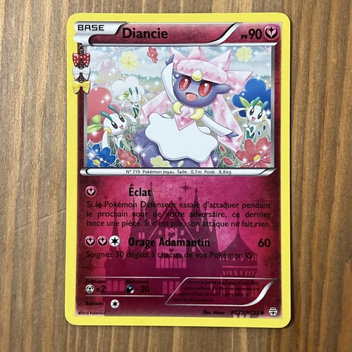 Carte pokémon diancie - carte,