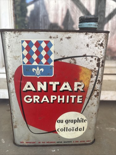 Ancien bidon huile antar - ancien,