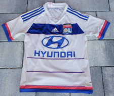 MAILLOT OL adidas ENFANT foot FOOTBALL equipe de lyon OLYMPIQUE LYONNAIS hyundai