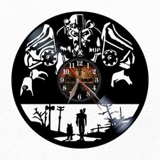 Horloge murale disque vinyle