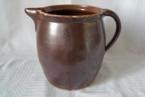 Pichet ancien gres vernisse - , 2