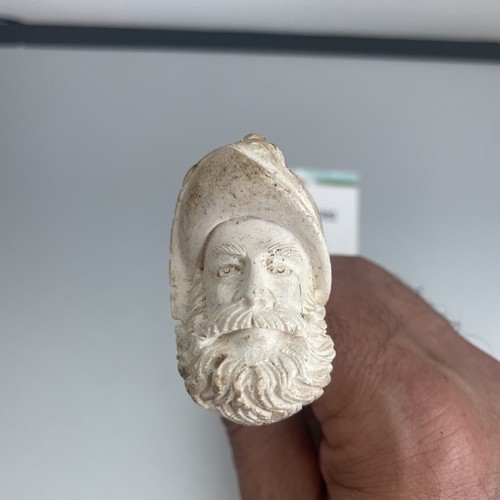 Meerschaum pirate smoking pipe - pirate,