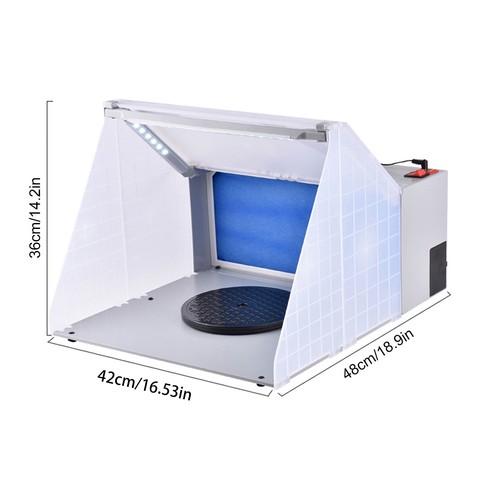 Kit spray booth airbrush - kit,