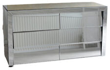 Buffet Miroir En Verre Armoire À Miroir Commode À Tiroirs Design