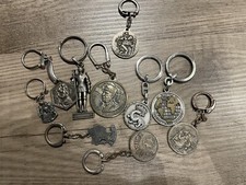 Lot de 10 porte-clés Divers Métal - A Voir