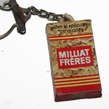 Porte clés publicitaire pâtes MILLIAT FRERES vintage