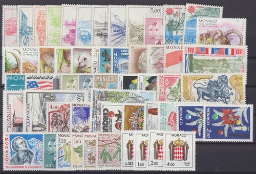 Timbres monaco neufs - timbres, neufs**annee