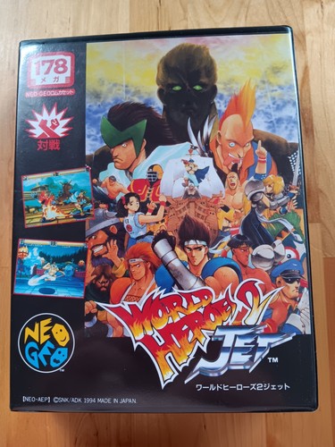 World heroes jet neo geo - jet,
