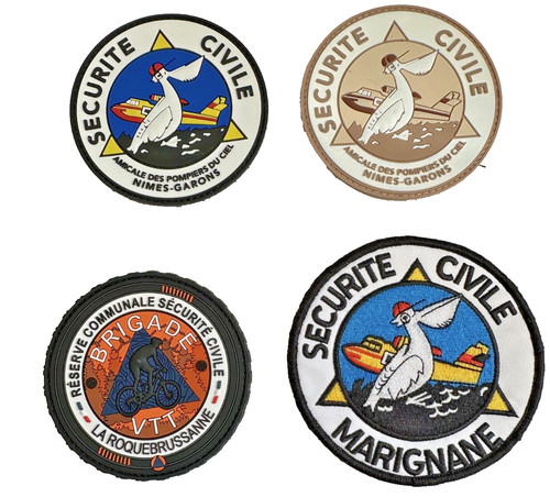 Lot tissus securite civile - 4,