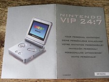 CARTE NINTENDO VIP  GAME BOY