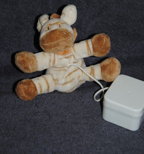 🍀Doudou Zèbre NOUKIES NOUKIE'S Milia Mini Peluche 9  Cm Boite Musical