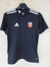 Maillot R.C LENS 2011 2012 ADIDAS vintage shirt jersey noir enfant 14 ans