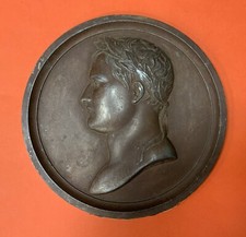 Médaille - Napoléon Bonaparte - Signée Andrieu. F.
