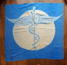 foulard carré scarf caducée fce médecin infirmier médical 