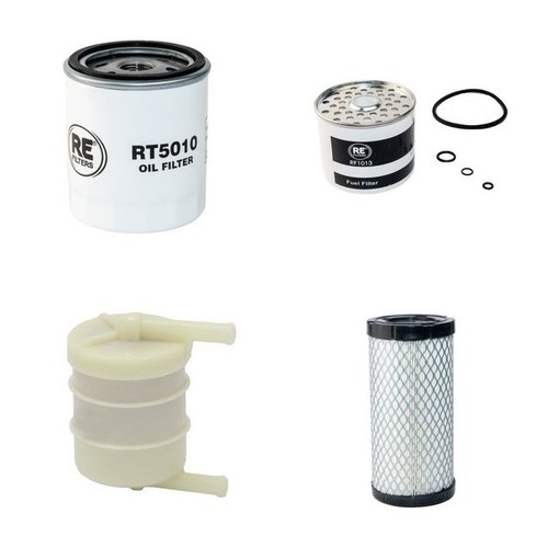Kit filtres service - filtres, jcb