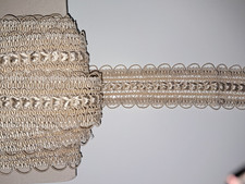 12,50 MÈTRES DE GALON ANCIEN PASSEMENTERIE DE LYON-VINTAGE FRENCH TRIM-N°CY10