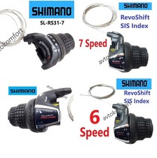Gauche ou droite 6 7 vitesses Shimano Revo Shift vélo vélo manette de...
