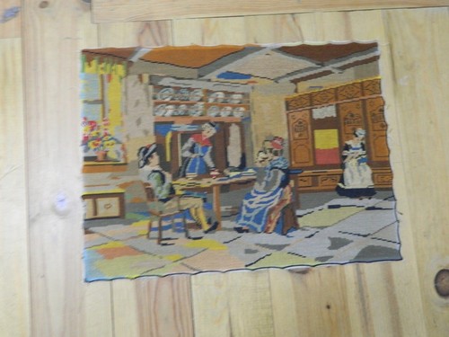 Vintage tapisserie cuisine - vintage,