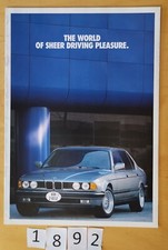 BMW Z1, 3 E30, 5 E34, 7 E32