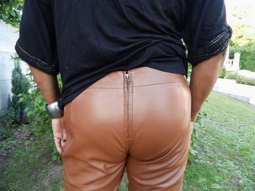 Pantalon sexy cuir - sexy,
