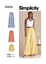 Simplicité 9608 Pantalons Et