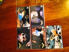 LOT DE 5 TELECARTES CINEMA DESSIN ANIME ALICE AU PAYS DES MERVEILLES WALT DISNEY