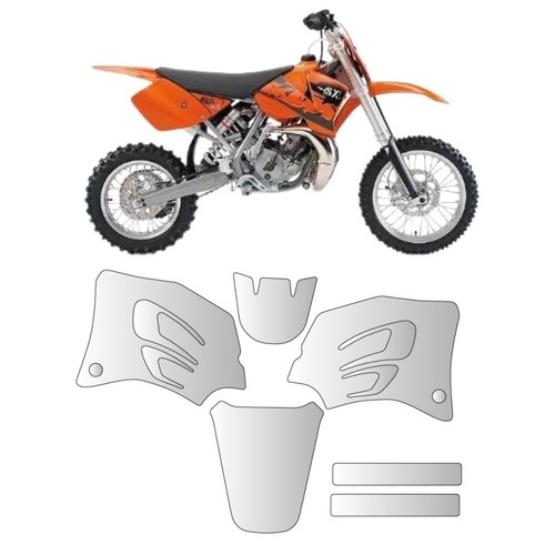 Vinyle ppf ktm 1998 2001 - ktm, 65