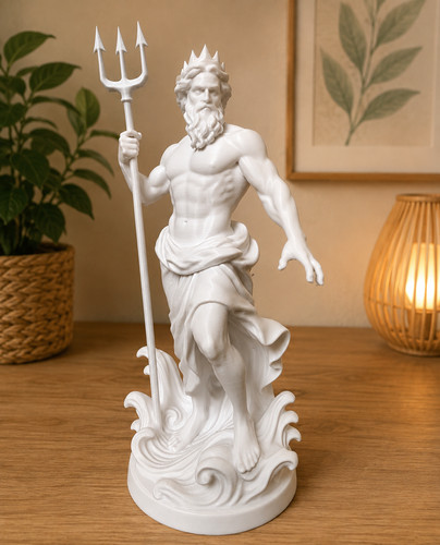 Statuette poséidon grèce - poséidon,